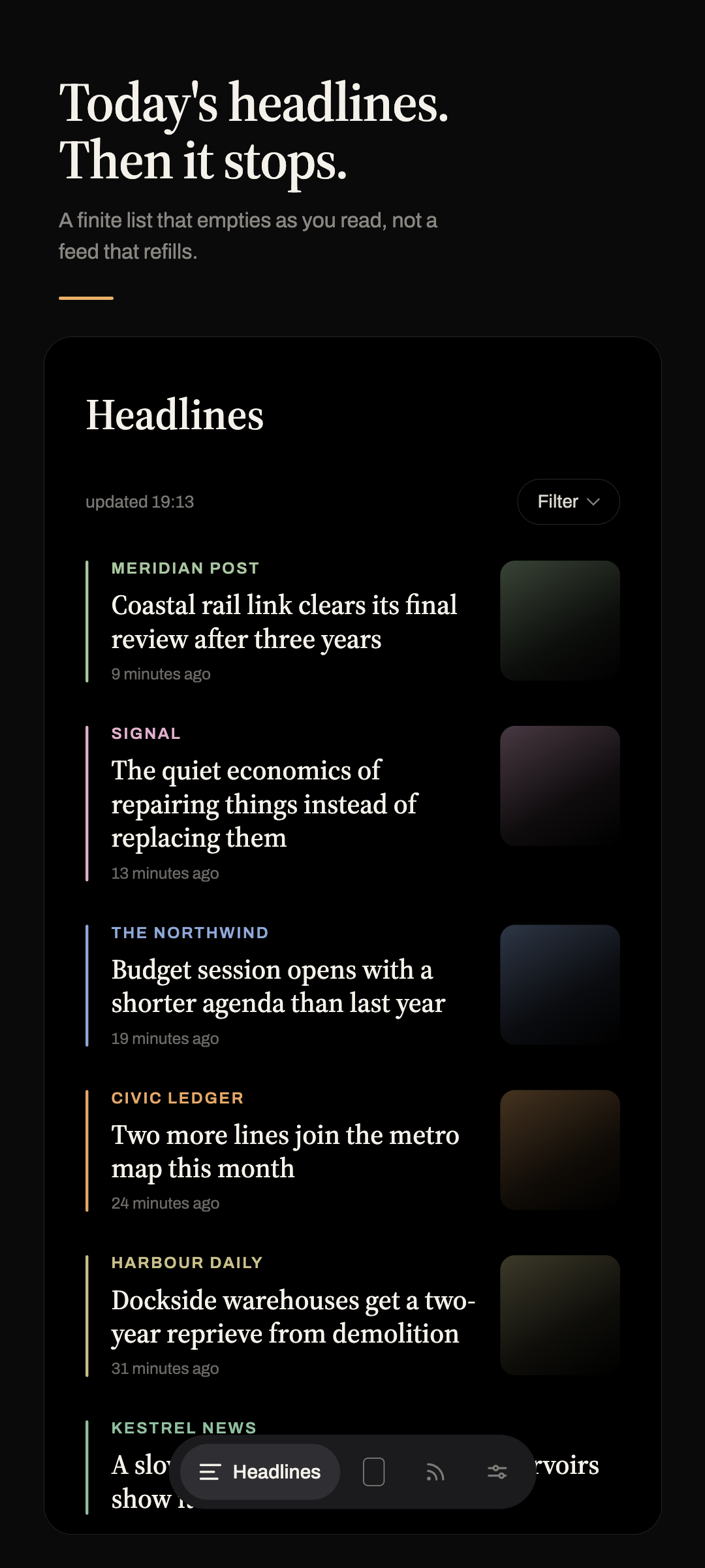 Today's Headlines